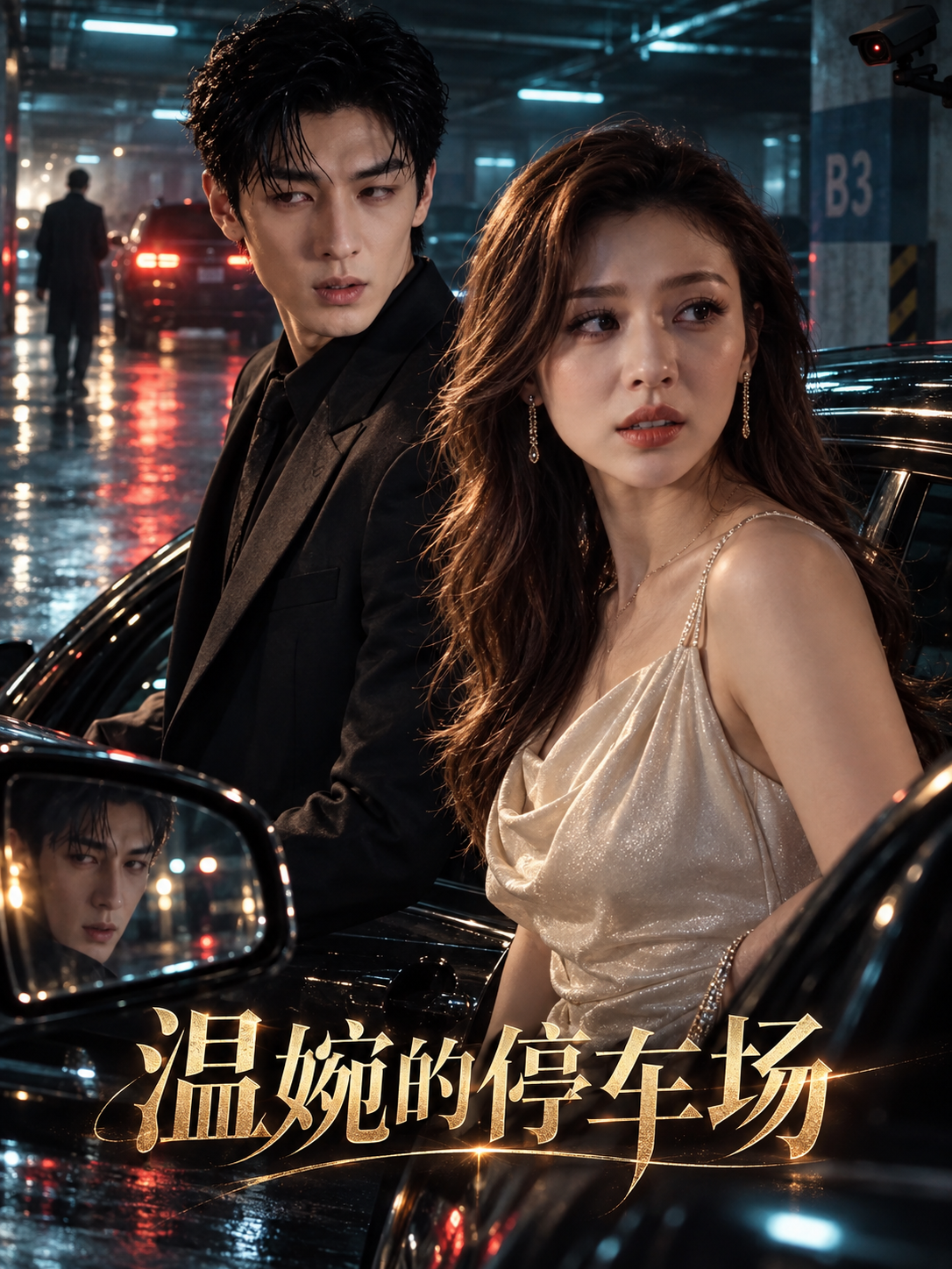 AI魔改电视剧温婉的停车场海报